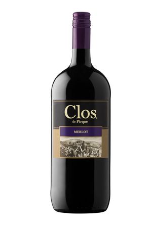 VINO CLOS DE PIRQUE MERLOT 12º 1500 CC. BOTELLA.1