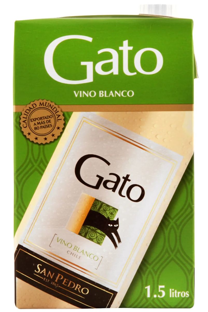 VINO GATO BLANCO 12º 1500 CC. TETRA.1