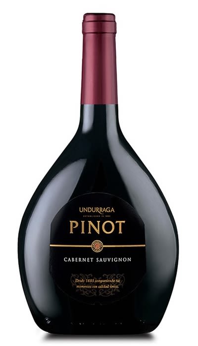 VINO UNDURRAGA PINOT CABERNET  13º 750 CC.1