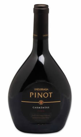VINO UNDURRAGA PINOT CARMENERE 13,5º 750 CC.1