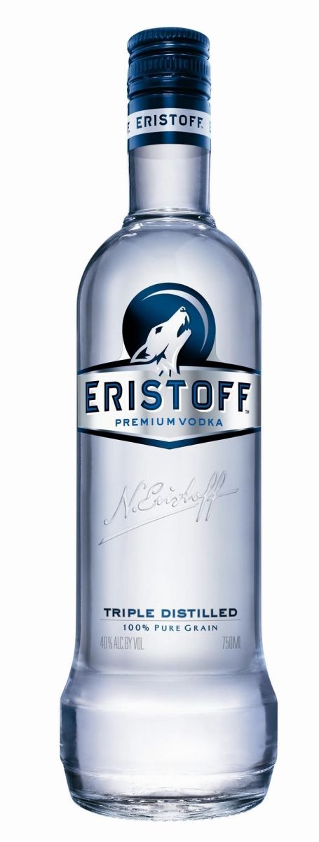 VODKA ERISTOFF 37,5º 1 LT.1