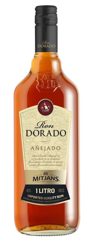 RON MITJANS DORADO 40º 1 LT.1