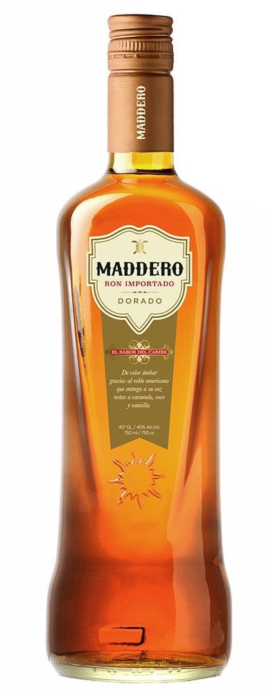 RON MADDERO DORADO AÑEJADO 40º 1 LT.1