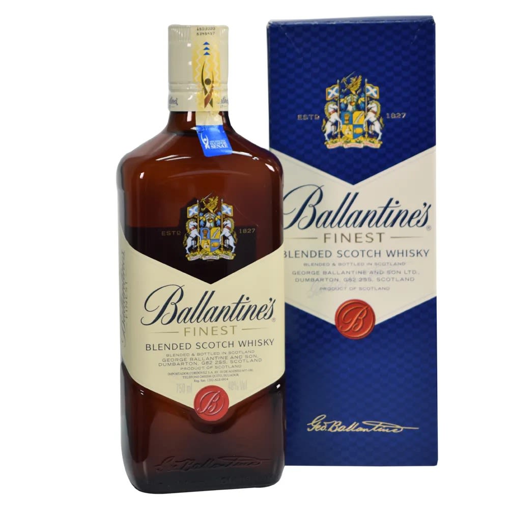 WHISKY BALLANTINES FINEST 40º 750 CC.2