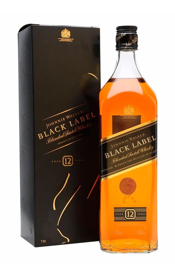 WHISKY JOHNNIE WALKER ET NEGRA 40º 750 CC.1