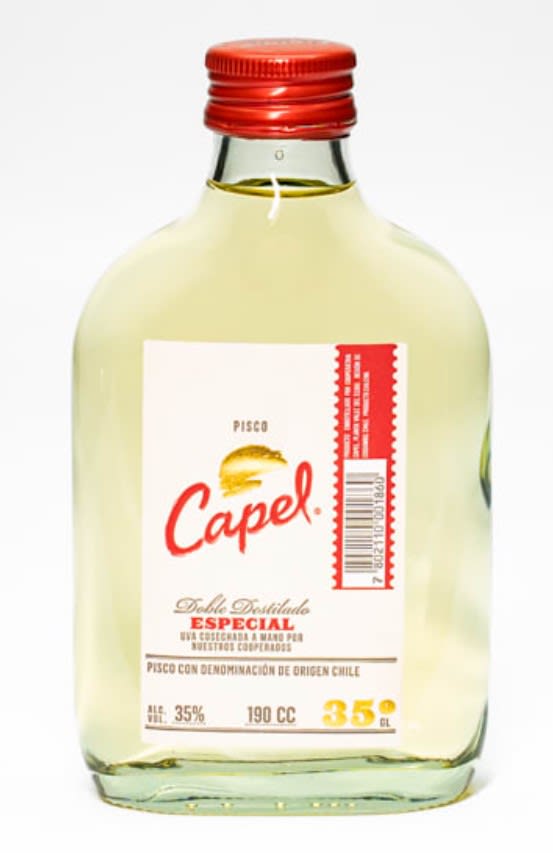 PISCO CAPEL DOBLE DESTILADO 35º 190 CC.1