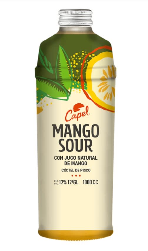 PISCO CAPEL SOUR MANGO 12º 1 LT.1