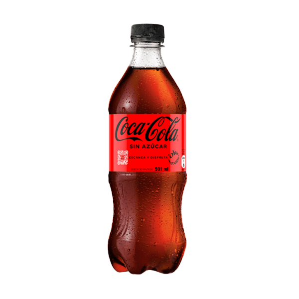 COCA COLA SIN AZUCAR 591 CC. DES.1