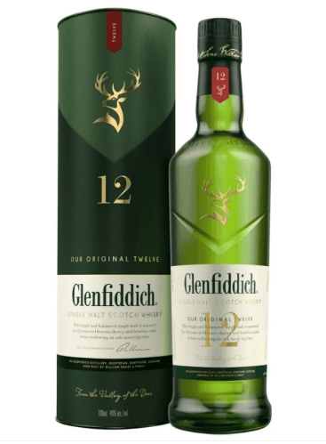 GLENFIDDICH 12 AÑOS SINGLE MALT 40°1