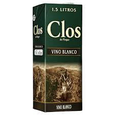 VINO CLOS DE PIRQUE BL 11,5º 1 1/2 LT. TETRA. X 8. 1