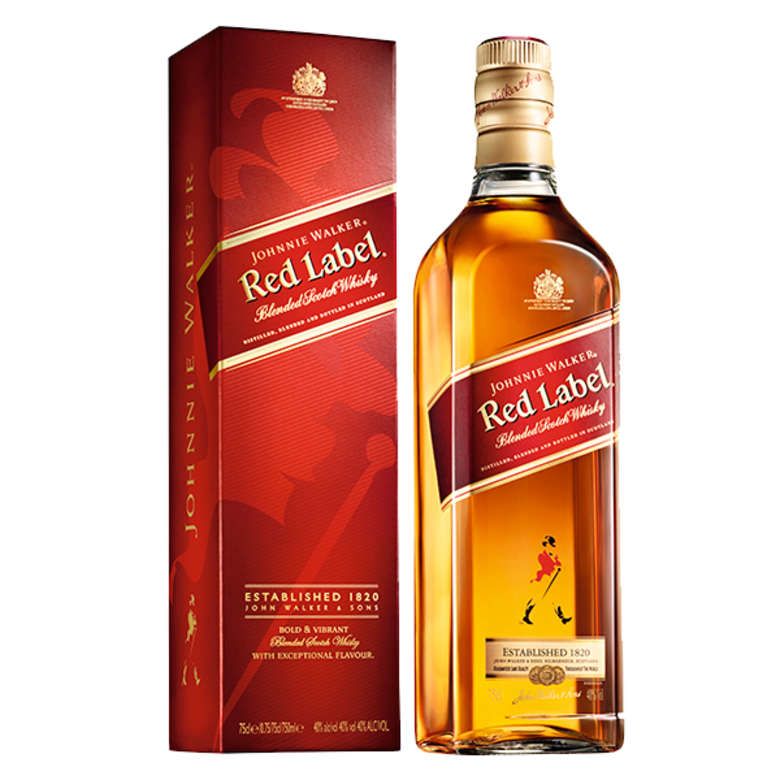 WHISKY JOHNNIE WALKER ET ROJA 40º 750 CC.1