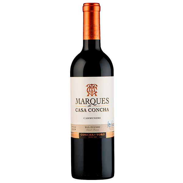 VINO MARQUEZ DE CASA CONCHA CARMENERE 14º 750 CC.1