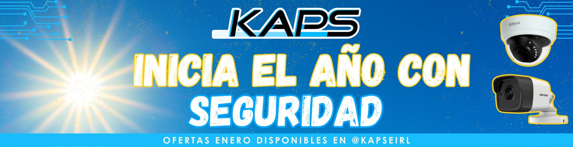 Comencemos el año con Cámaras de Seguridad