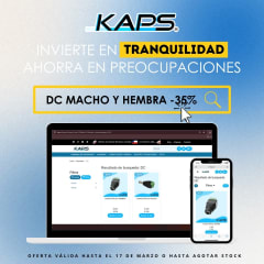 Conectores DC macho y hembra a precios irresistibles
