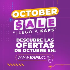 OFERTAS: ¡Llegó October Sale a KAPS!