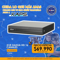 DVR Dahua HD 16 canales: Seguridad completa 