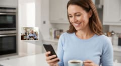 Cámaras de Seguridad para Cuidar Adultos Mayores. 