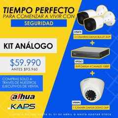 KAPS presenta nuevos kits de Dahua 