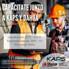 EVENTO CAPACITACIÓN KAPS - DAHUA