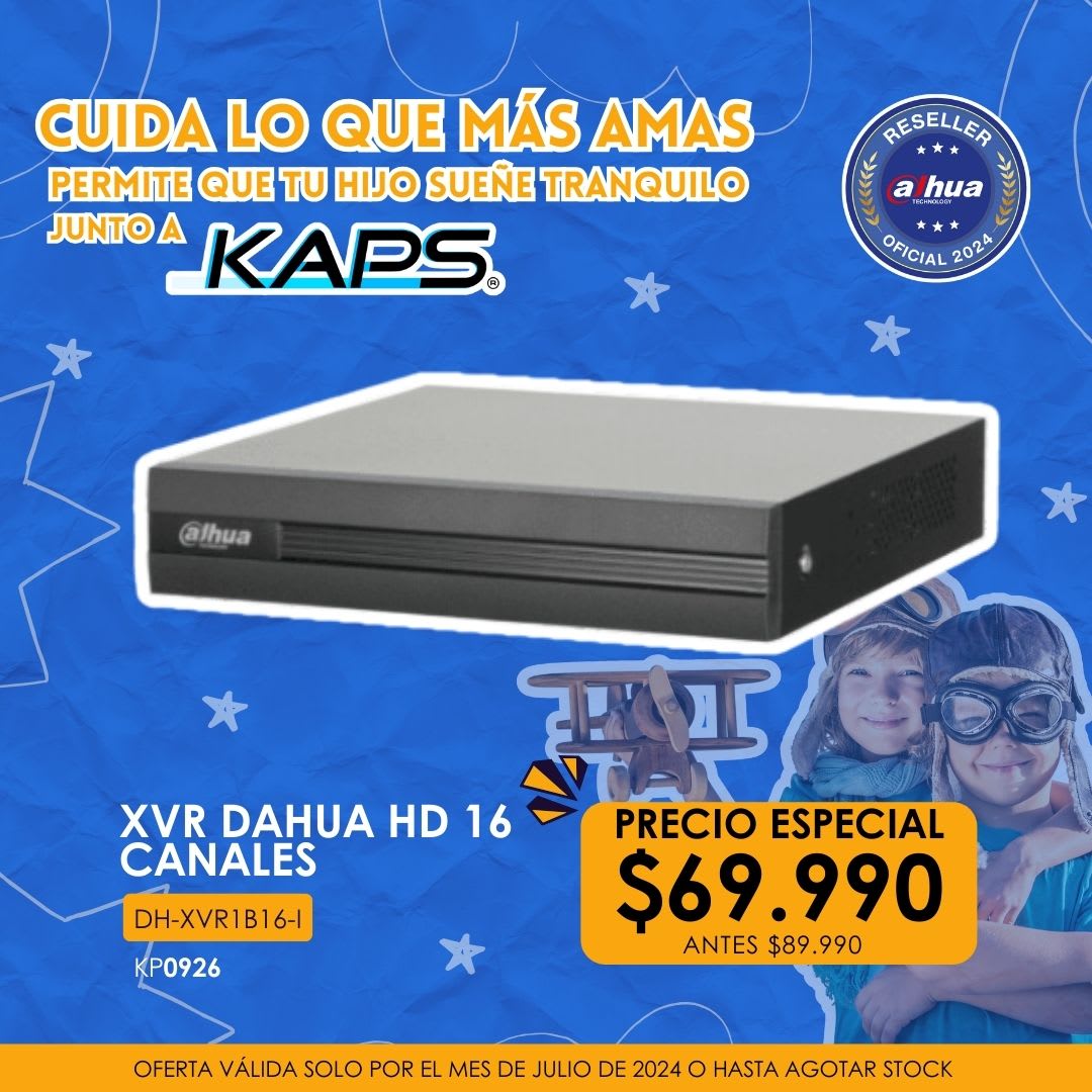 DVR Dahua HD 16 canales: Seguridad completa 