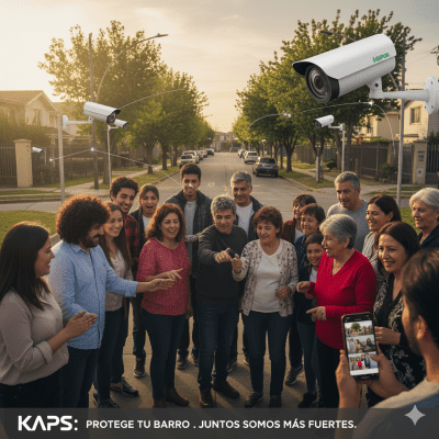 Vigilancia Vecinal Inteligente con Cámaras de Seguridad