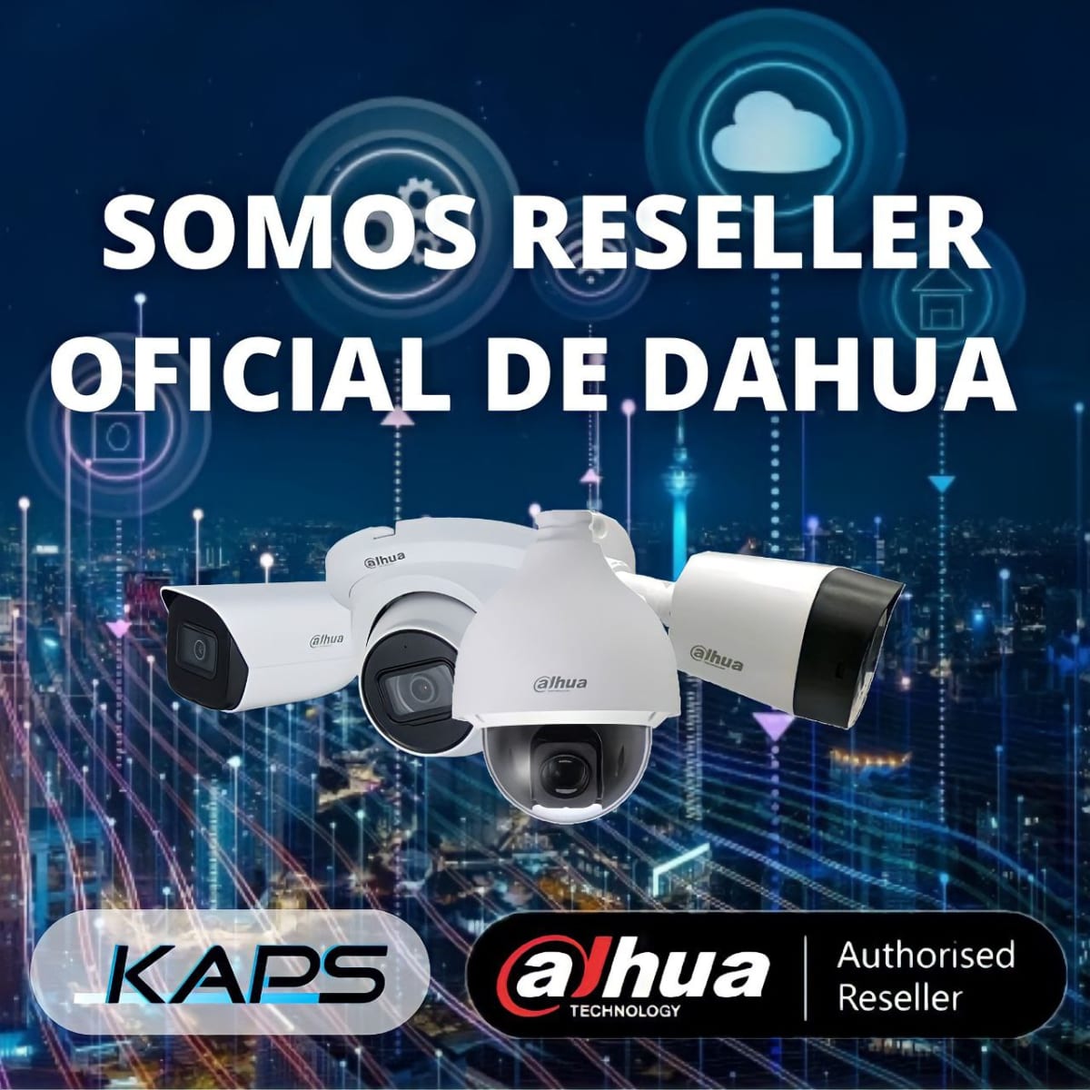 SOMOS RESELLER OFICIAL DE DAHUA