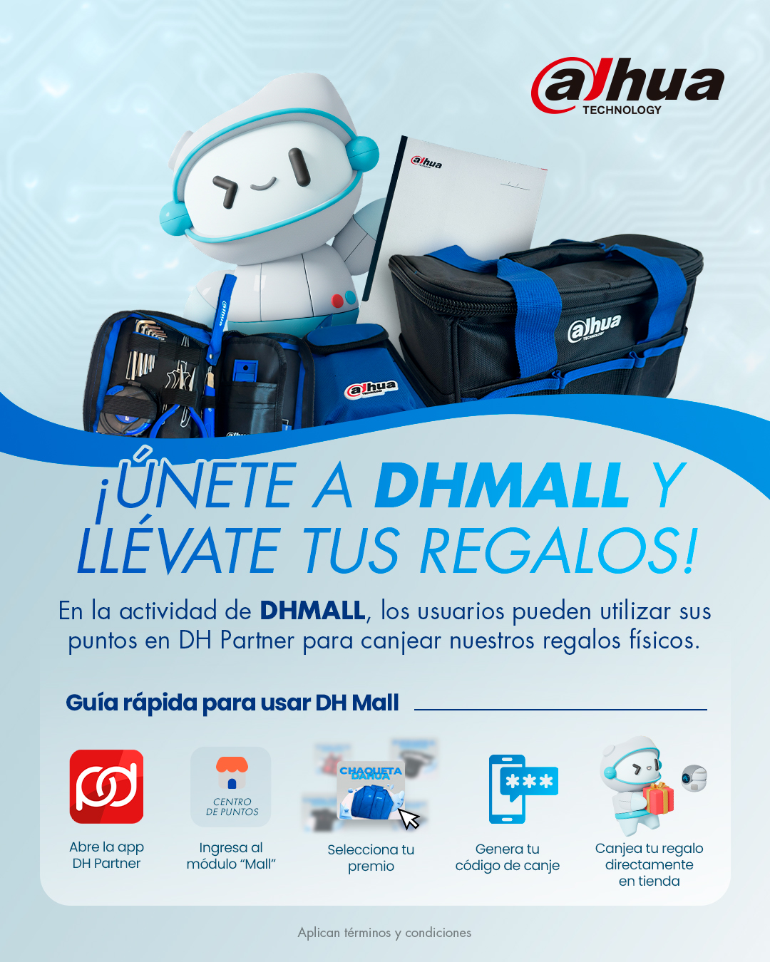 ¡Con Dahua, Tus Puntos Valen Premios!