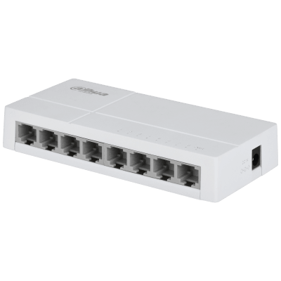 SWITCH DAHUA 8 PUERTOS 10/100 MBPS NO ADMINISTRABLE DH-SF1008L1