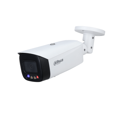 CAMARA DAHUA BULLET IP 4MP TIOC SIRENA, DISUACION, CON AUDIO DH-IPC-HFW3449T1P-AS-PV-0280B-PRO1