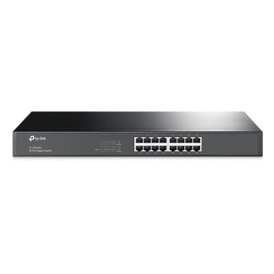 SWITCH TP-LINK MONTAJE EN RACK TL-SL1218MP 16-Port 10/100 PoE+  2-Port 10/100/10001