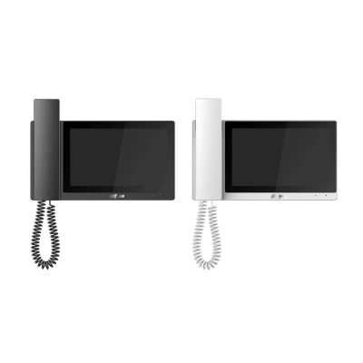 MONITOR VIDEO PORTERO DAHUA IP CON AURICULAR DHI-BLANCO VTH5421EW-H1