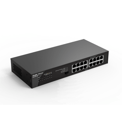 SWITCH 16 PUERTOS NO ADMINISTRABLE REYEE GIGABIT 10/100/1000 MB/S RG-ES116G2