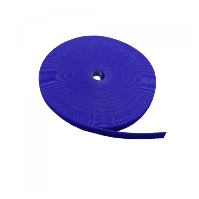VELCRO DOBLE FAZ AZUL 25MT1