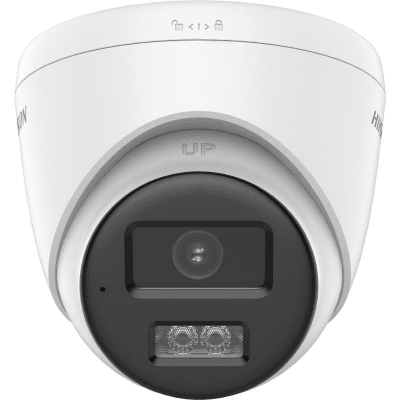 Cámara Hikvision Domo 2mp Smart Dual Light Audio Bidireccional Sirena y Luz Estroboscopica DS-2CE78D0T-LXTS1
