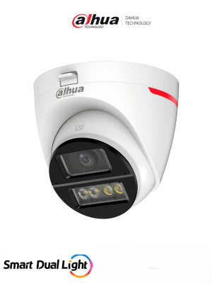 Cámara dahua domo 2MP wizcolor/smart dual light con audio DH-HAC-HDW1249XN-IL-A-PRO1