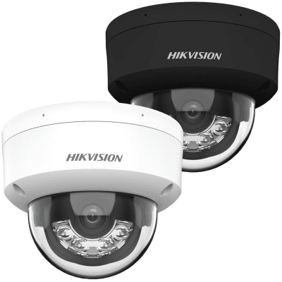 CÁMARA HIKVISION DOMO IP 4MP IR30 IK10 SMART HYBRID LIGHT ACUSENSE DS-2CD2143G2-LIS2U1