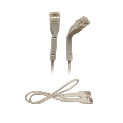 CABLE PATCH CAT6A 50CM SLIM U-UTP BLANCO 620121