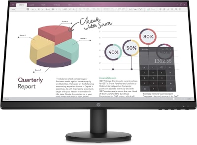 HP P24v G4 Monitor 23.8in 1920 x 1080 VGA/HDMI1