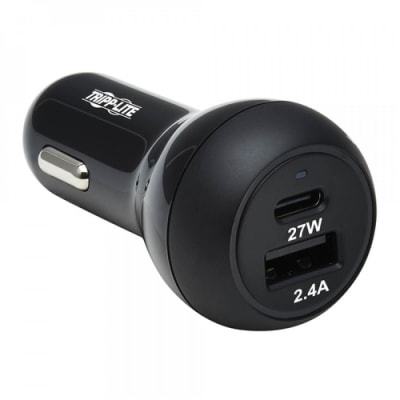 TRIPPLITE DUAL PORT USB CHARGER 39W PARA AUTO1