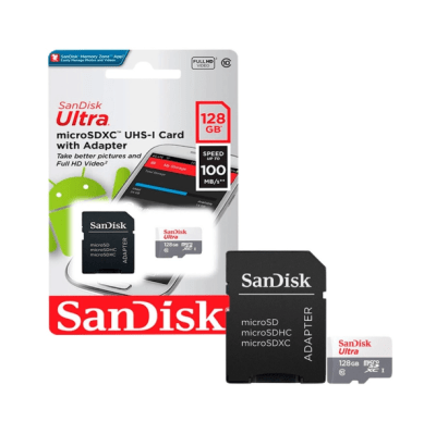 MICROSDHC SANDISK ULTRA 128GB SDSQUNR-128G-GN1