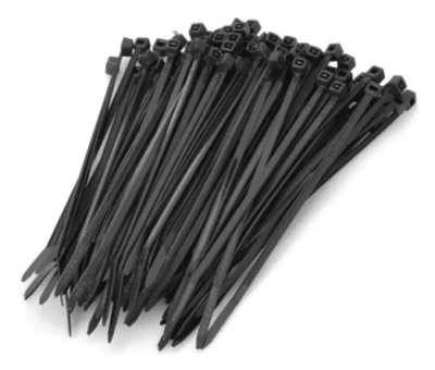 AMARRAS PLASTICAS CORTAS 100 UNID 2.5X100MM1