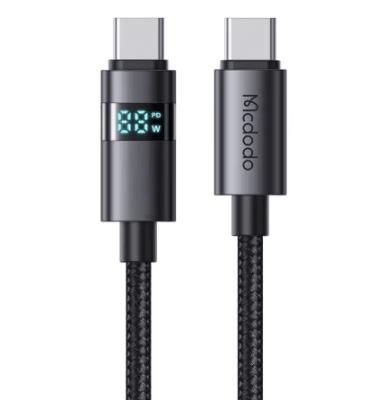 CABLE TIPO USB-C A USB-C 100W 5A CARGA INTELIGENTE1