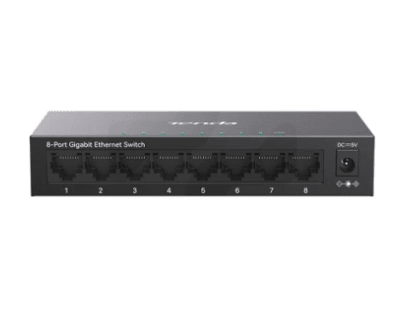 SWITCH TENDA DE ESCRITORIO 8 PUERTOS METALICO V3.11