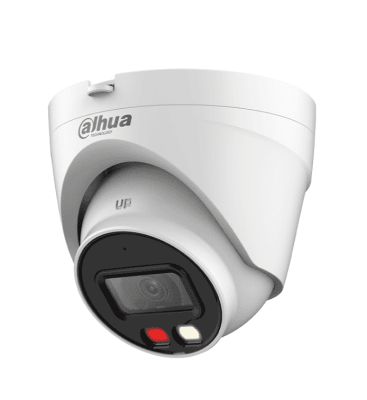 Cámara Dahua IP Domo 2MP IR30 Con Audio Dual Light Active Deterrence DH-IPC-HDW1239V-A-IL1