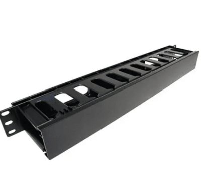 Ordenador de cables 12 puertos y 24 posiciones Longitud 48,5mm, altura 1U GL-CM1