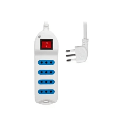 ZAPATILLA ELECTRICA 4 ENCHUFES 3 MTS BLANCO PHILCO1