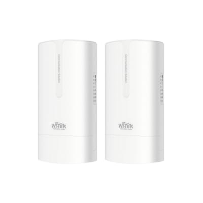 KIT DE ANTENAS WI-TEK IP65 POE 24V 800 MTS 65°  802.11B/G/N 2.4GHZ 300MBPS WK-WB08-KIT1