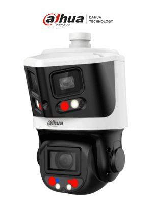 CÁMARA DAHUA PTZ IP TIOC 8MP PANORAMICA 3 EN 1 DH-SDT3E410-8P-MB-A-PV1-02801