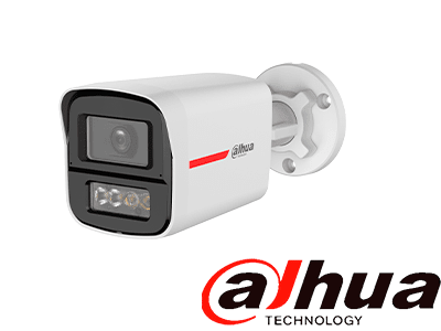 CÁMARA DAHUA BULLET 2MP IR50 WIZCOLOR ANÁLOGA SMART DUAL LIGHT DH-HAC-HFW1249XN-IL-A-PRO1
