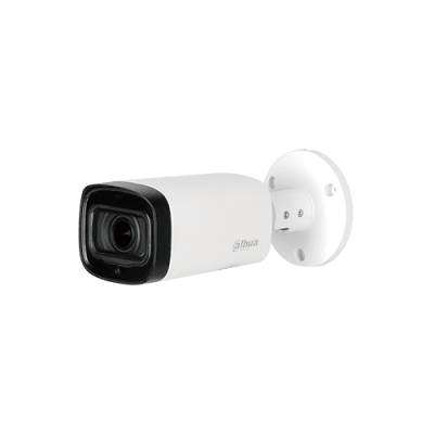 CÁMARA DAHUA BULLET 2MP IR80 CON AUDIO VARIFOCAL MOTORIZADA DH-HAC-HFW1200RN-Z-2712-S61